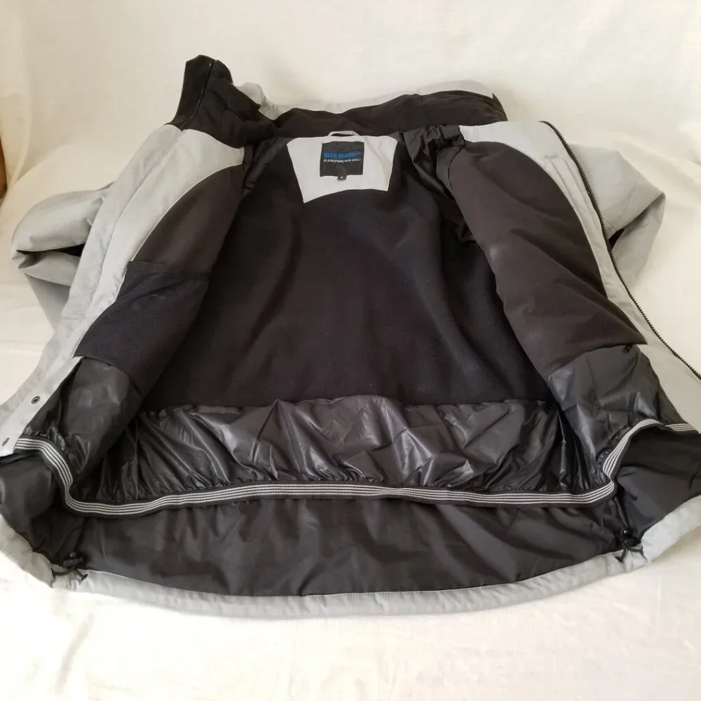NWT! Blue Magic BGX Waterproof Outdoor Zipper Jacket Coat Parka w/Hood & Pockets
